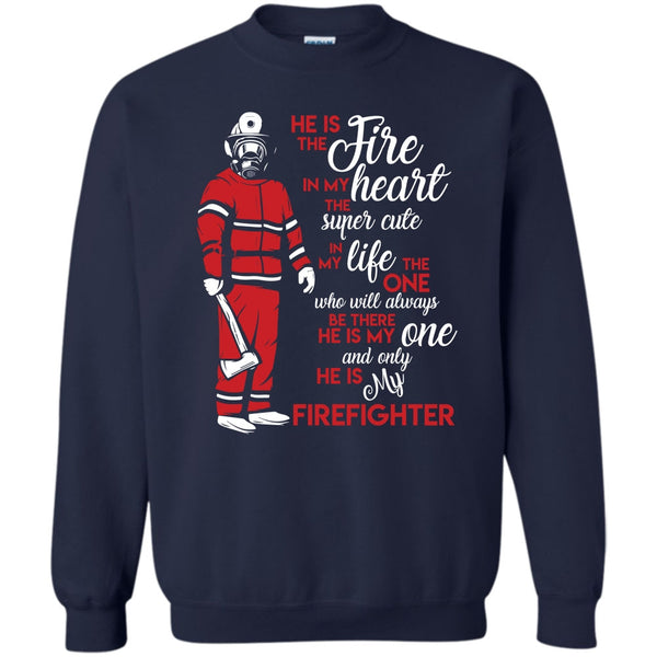 Coolest Firefighter T Shirt, Gift For Firefighter Sweatshirt