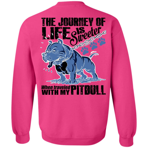 I Love Pit Bull T Shirt, Traveled With My Pit Bull Sweatshirt