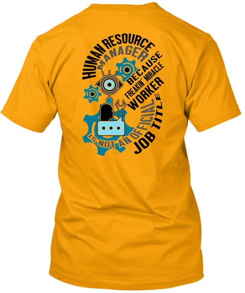 Human Resource Manager T Shirt, I Love Manager T Shirt