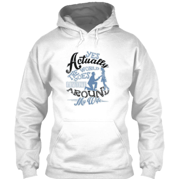 Revolve Around My Wife T Shirt, Coolest Husband Ever T Shirt