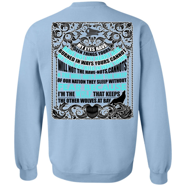 I Love Police T Shirt, I'm The Wolf Sweatshirt