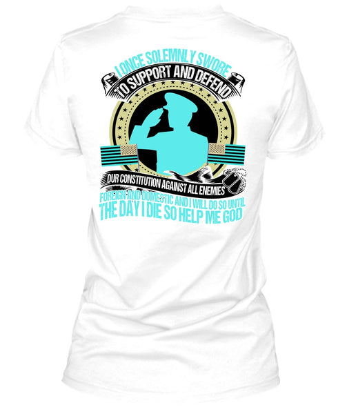 I Once Solemnly Swore T Shirt, I Love Veteran T Shirt