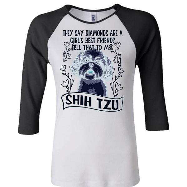 Tell That To My Shih Tzu T Shirt, I Love My Dog T Shirt, Awesome T-Shirts