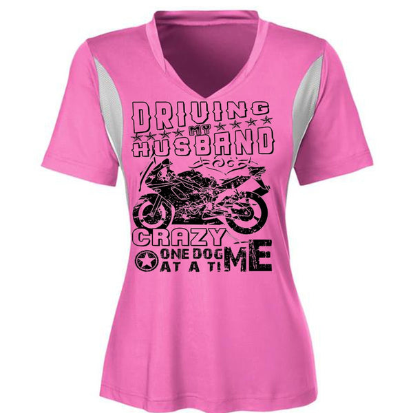 Driving My Husband Crazy One Dog At A Time Shirt, My Favorite T Shirt