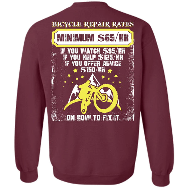 Minimum $65/Hr T Shirt, I Love Mechanic Sweatshirt
