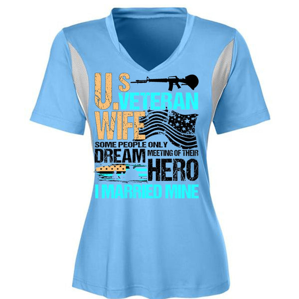 US Veteran Wife T Shirt, I Love Veteran T Shirt, Awesome T-Shirts