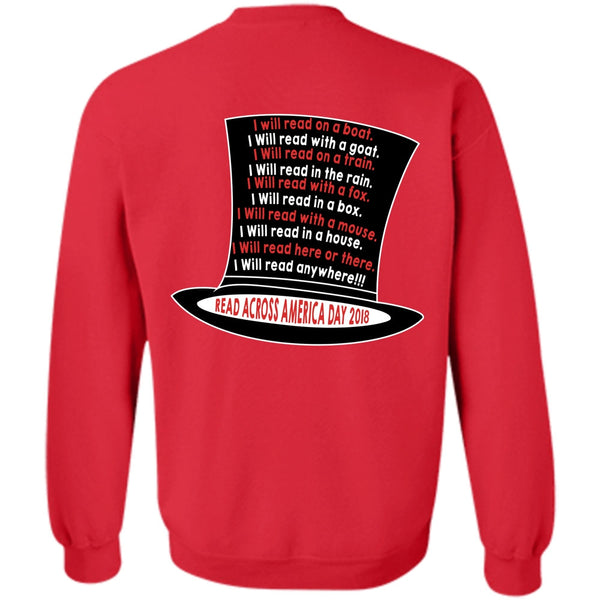 Dr. Seuss T Shirt, I Will Read Here Or There T Shirt, Read Across America Day 2018 Sweatshirt