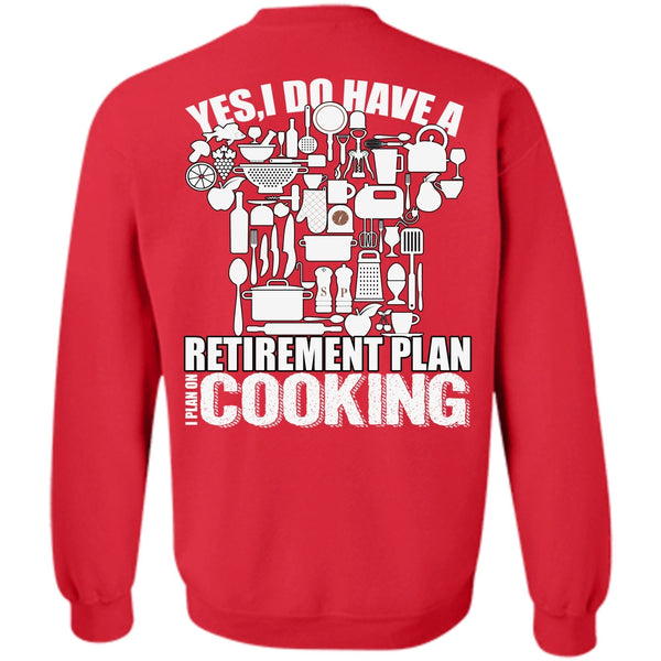I Plan On Cooking T Shirt, I Love Cooking Sweatshirt