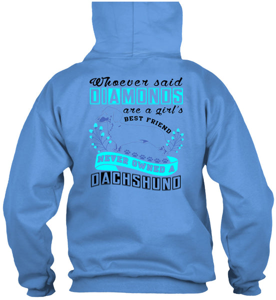 Diamond Are A Girl's Best Friend T Shirt, I Love My Dog T Shirt