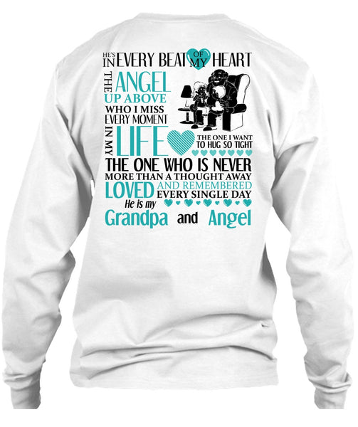 Grandpa And Angel T Shirt, I Love Grandpa T Shirt