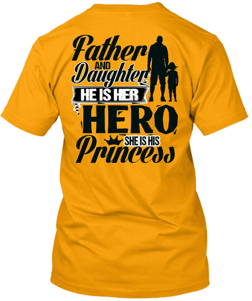 Father And Daughter T Shirt, I Love Papa T Shirt