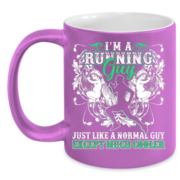 I'm A Running Guy Coffee Mug, Cool Gift For Running Guy Coffee Cup