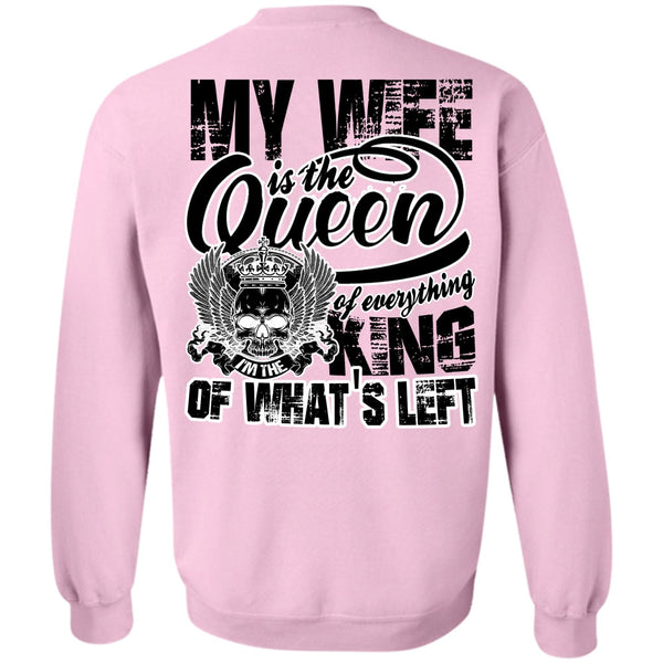 I Love My Wife T Shirt, My Wife Is The Queen Sweatshirt