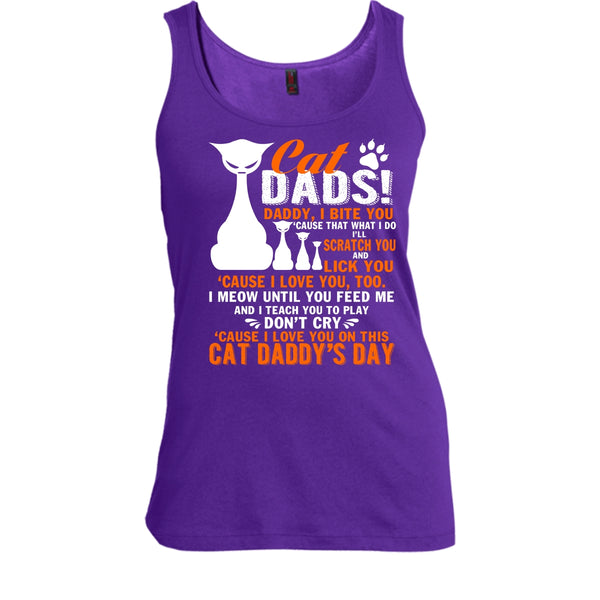 Cat Dads T Shirt, Daddy I Bite You T Shirt, Cool T Shirt