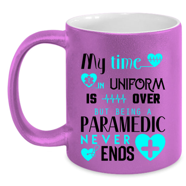 Being A Paramedic Coffee Mug, My Time In Uniform Accent Mug