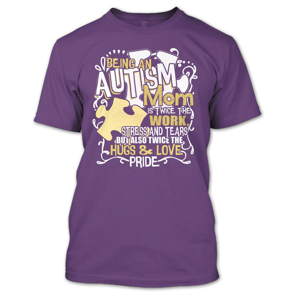 Being An Autism Mom T Shirt, I'm Autism Mom T Shirt