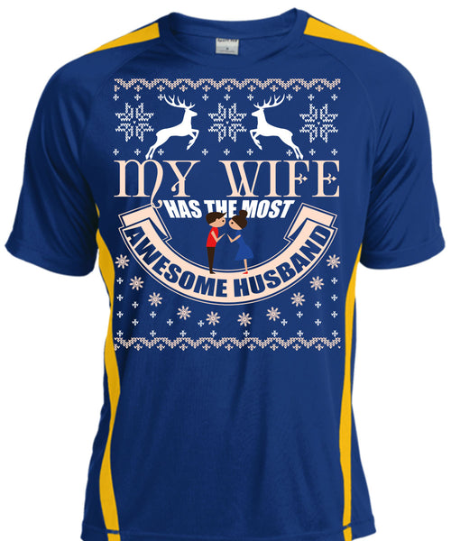 My Wife Has The Most Awesome Husband T Shirt, This Girl Loves Christmas T Shirt, Cool Shirt