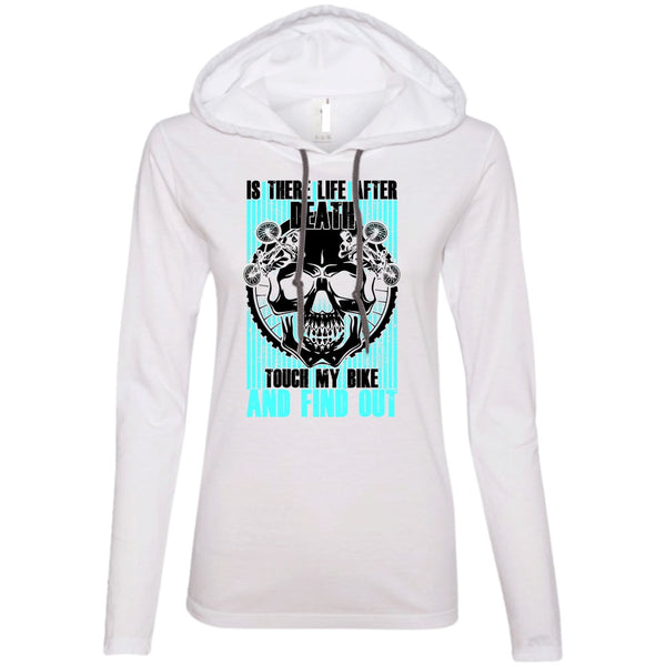 A black t-shirt with the shopify logo