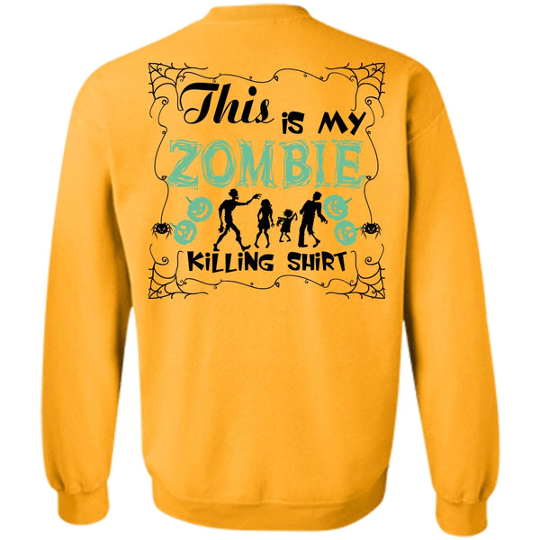 Wait For Halloween T Shirt, This Is My Zombie Killing Sweatshirt