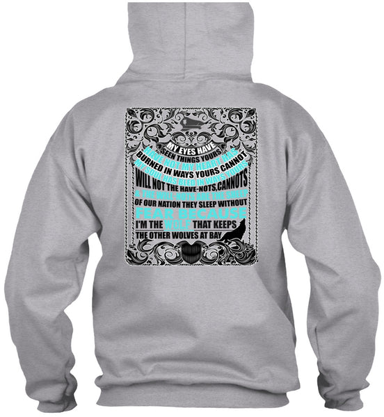 I'm The Wolf T Shirt, I Love Police T Shirt