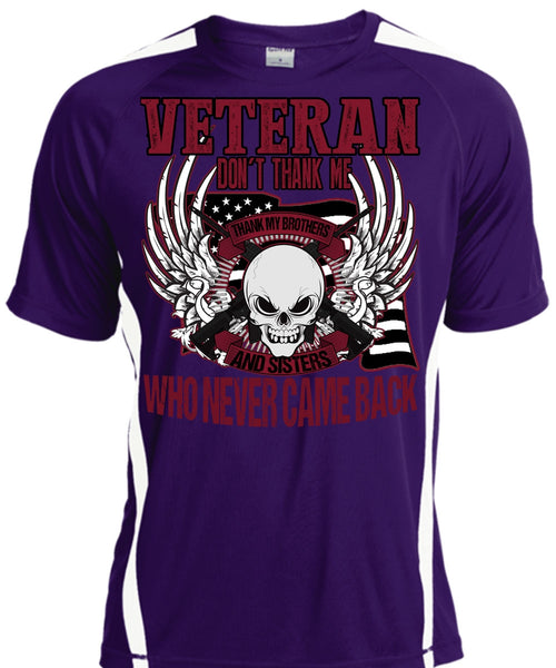 Veteran Don't Thank Me T Shirt, Thank My Brothers T Shirt, Cool Shirt
