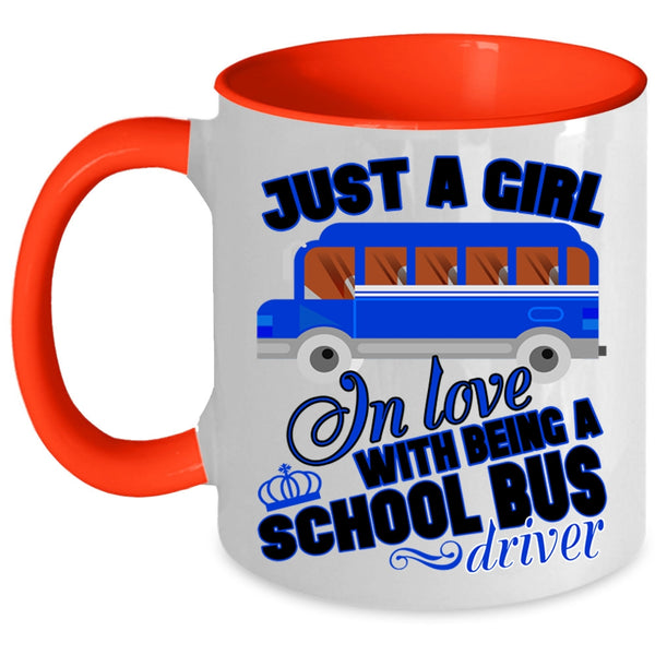 Being A School Bus Driver Coffee Mug, Cool Girls Accent Mug