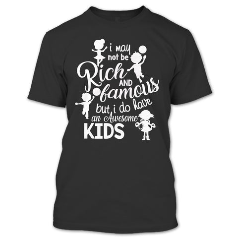 A black t-shirt with the shopify logo