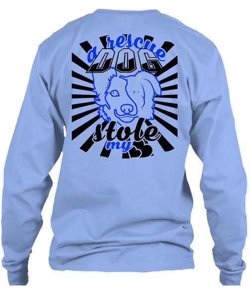 A Rescue Dog Stole My Heart T Shirt, Favorite T Shirt