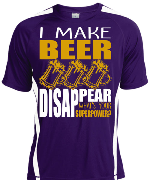 I Make Beer Disappear T Shirt, Being A Beer Drinker T Shirt, Cool Shirt