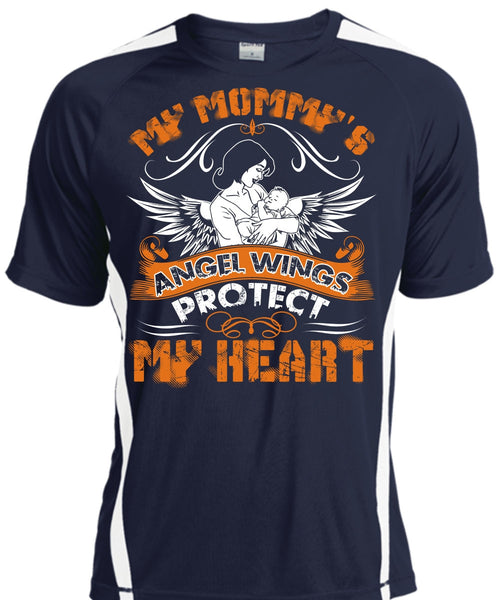 My Mommy's Angel Wings T Shirt, Protect My Heart T Shirt, Cool Shirt