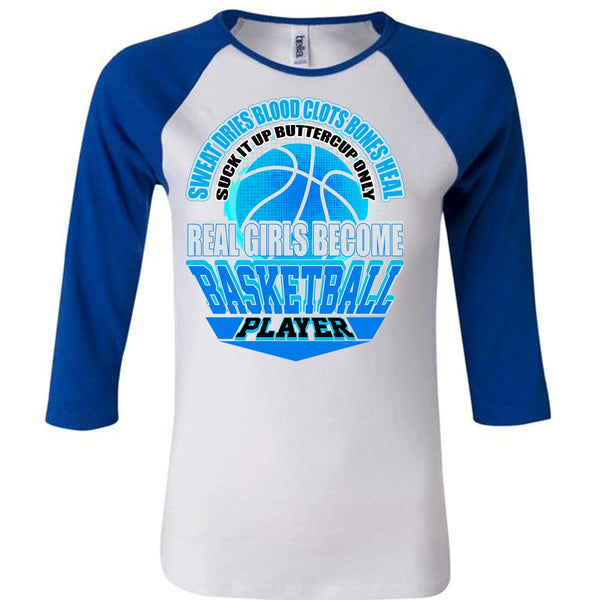 Real Girls Become Basketball Player T Shirt, I Love Basketball T Shirt, Awesome T-Shirts
