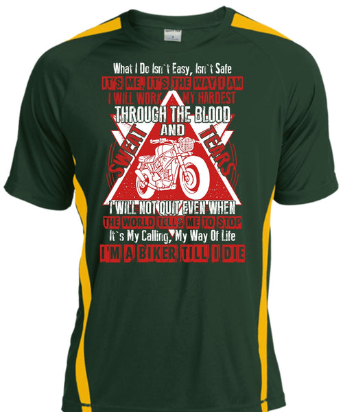 I'm A Biker Till T Shirt, I Will Work My Hardest T Shirt, Cool Shirt