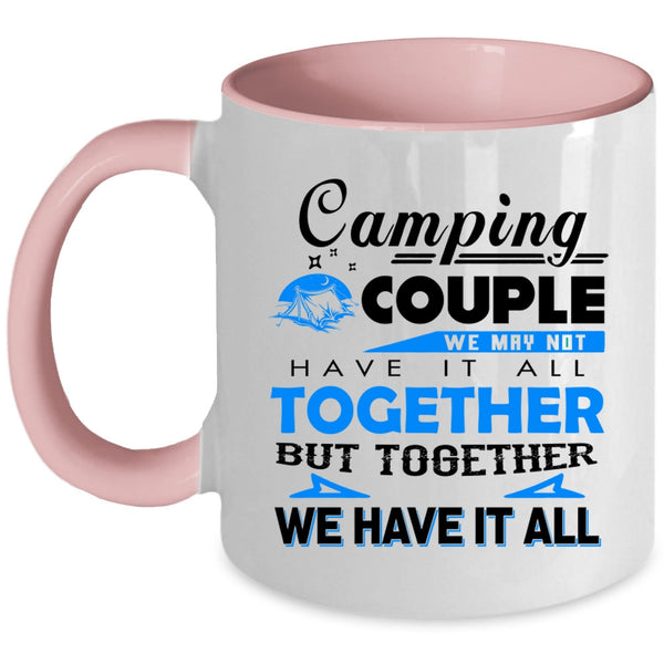 Cool Gift For Couple Coffee Mug, Camping Couple Accent Mug