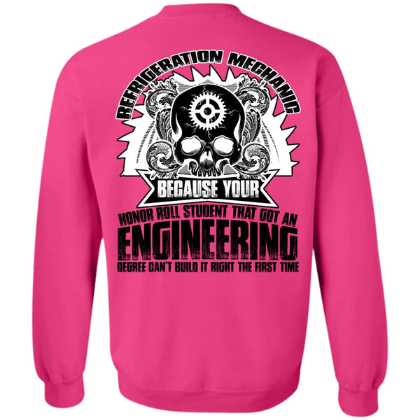 I Love Mechanic T Shirt, Refrigeration Mechanic Sweatshirt
