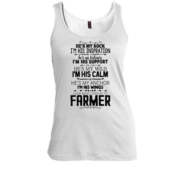 He Is My Rock T Shirt, Coolest Farmer T Shirt, Awesome t-shirts