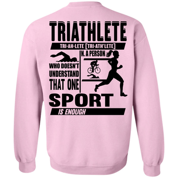 I Love Running T Shirt, Triathlete Sweatshirt