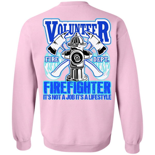 I Love Firefighter T Shirt, Volunteer Firefighter Sweatshirt