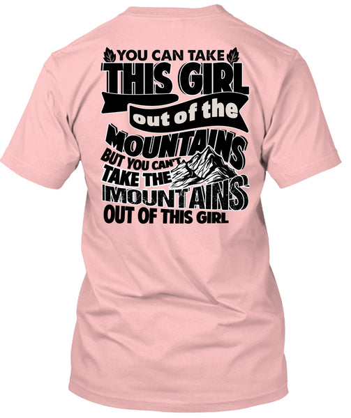 Mountains Out Of This Girl T Shirt, I Love Hiking T Shirt