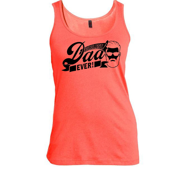 Coolest Dad Ever T Shirt, Father's Day Gift Tank Top