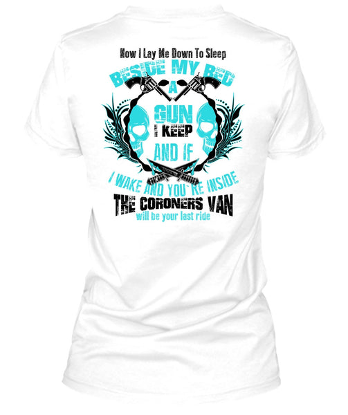 Beside My Bed A Gun T Shirt, I Love Gunning T Shirt