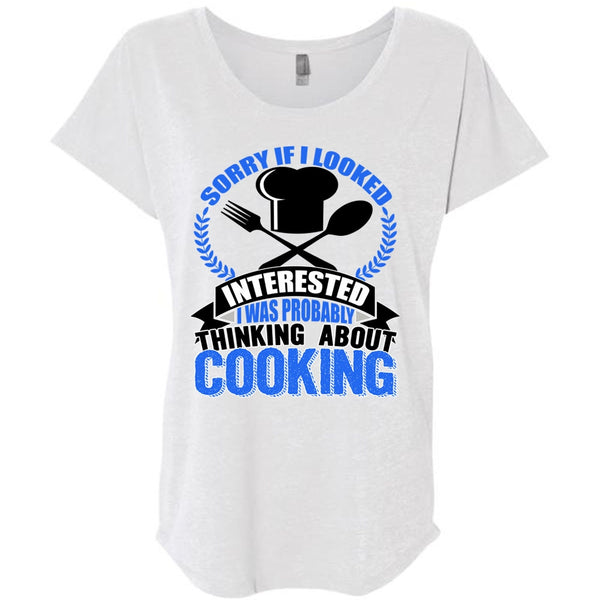 Thinking About Cooking T Shirt, I Love Chef T Shirt, Awesome T-Shirts