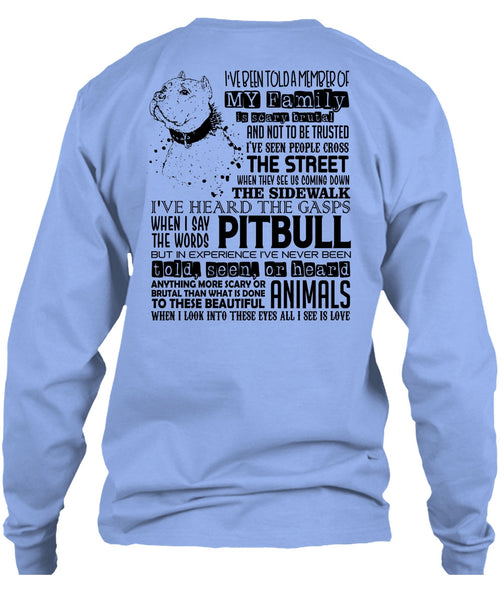 I Say The Words Pit Bull T Shirt, I Love My Dog T Shirt