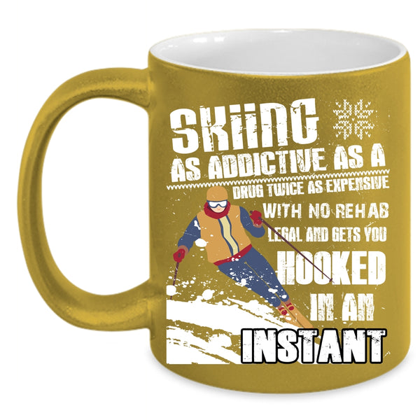 Awesome Skiing Coffee Mug, Best Gift For My Son Coffee Cup