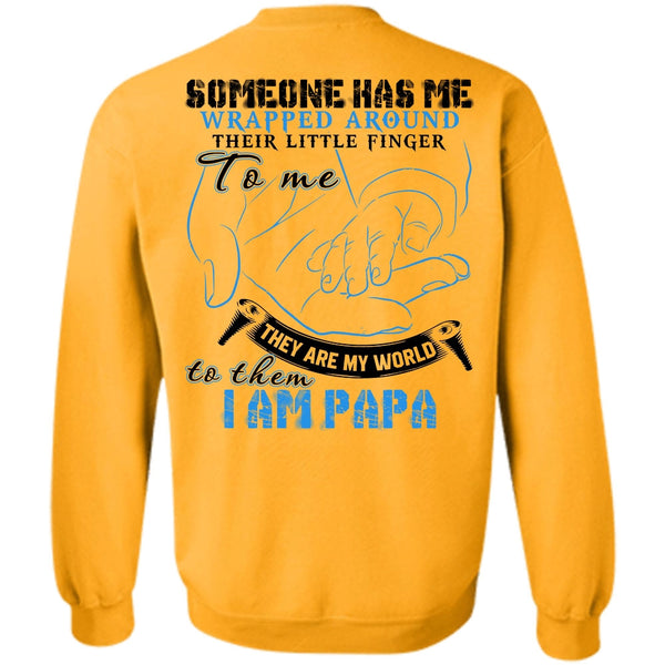 I Love Papa T Shirt, I Am Papa Sweatshirt