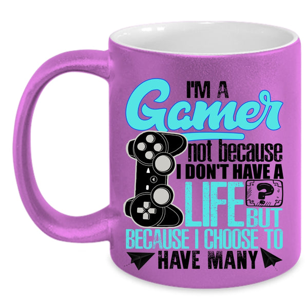 Best Gift For My Son Coffee Mug, I'm A Gamer Accent Mug