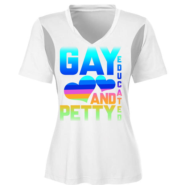 Gay Educated And Petty T Shirt, Being A Gay T Shirt, Awesome T-Shirts