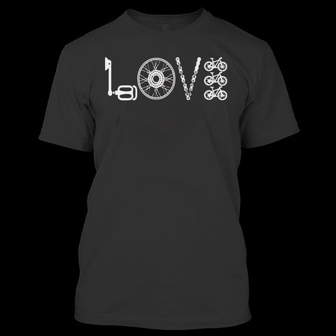 A black t-shirt with the shopify logo