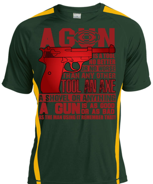 A Gun Is A Tool T Shirt, Being A Veteran T Shirt, Cool Shirt