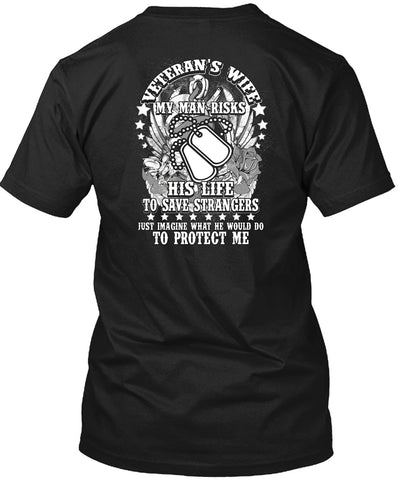 A black t-shirt with the shopify logo