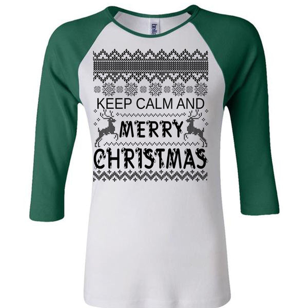 Keep Calm And Merry Christmas T Shirt, Happy New Year T Shirt, Awesome T-Shirts